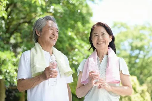 A lively man and woman