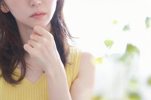 a woman interested in psychology