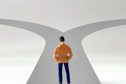 a fork in the road