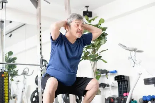 training man 60 years old